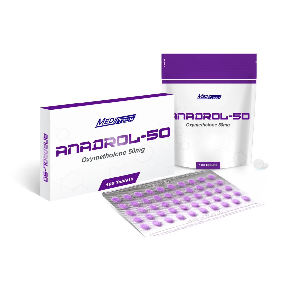 قرص اکسی متولون (آنادرول) مدیتک – 50 میلی گرم