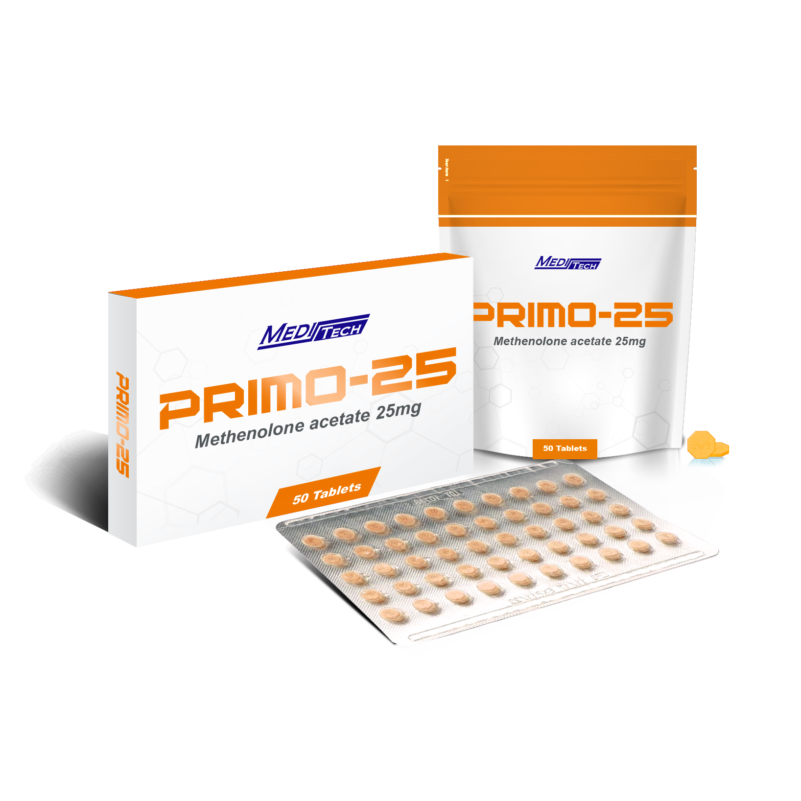 قرص پریموبولان مدیتک – 25 میلی گرم