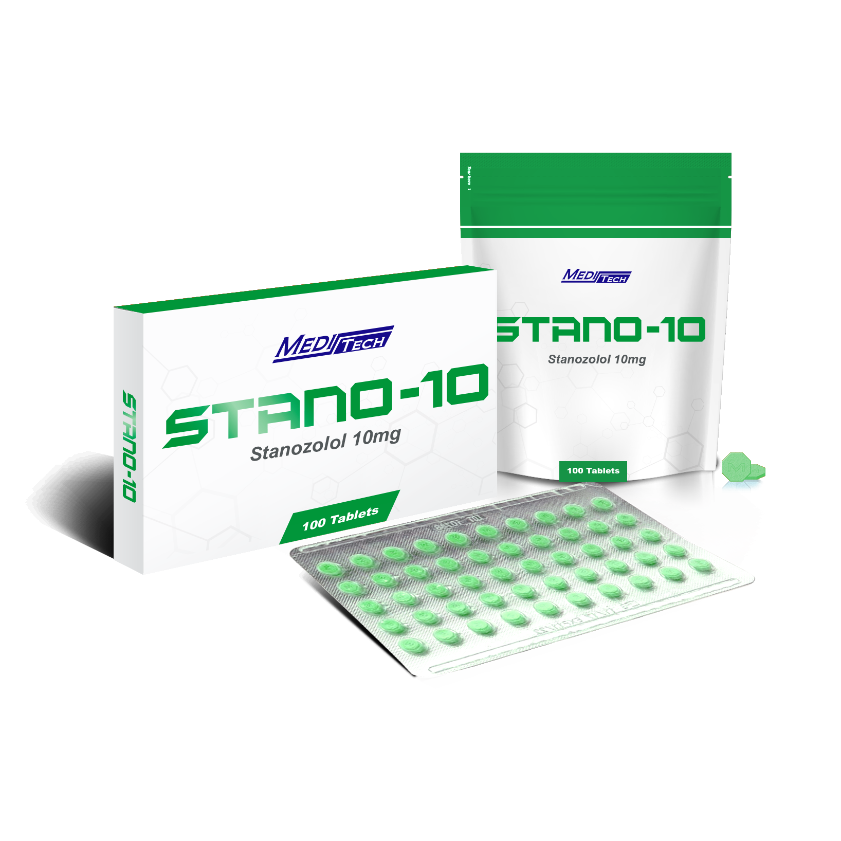 قرص استانازول مدیتک – 10 میلی گرم